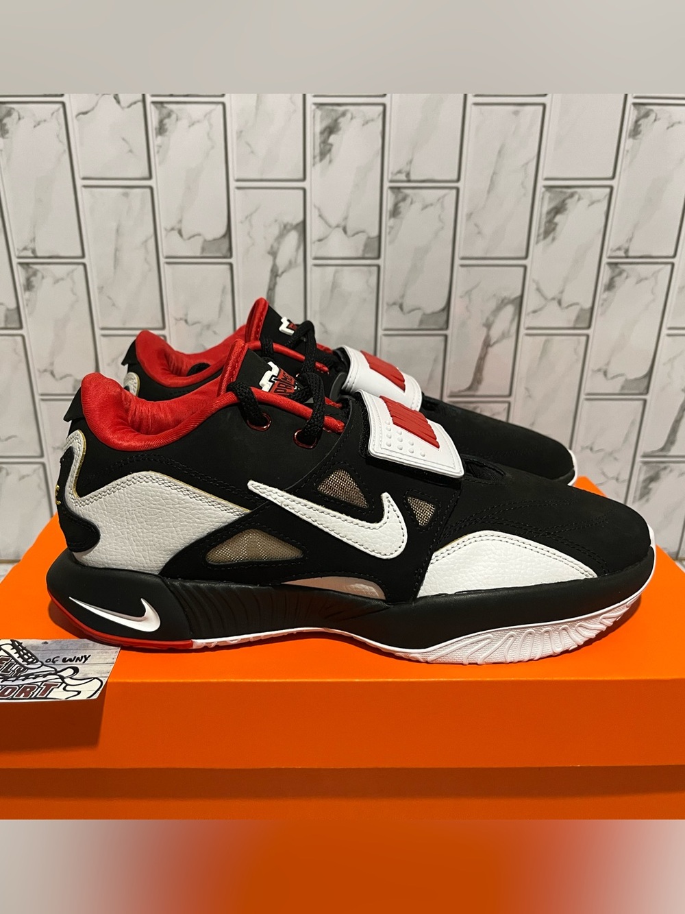 Nike LeBron 21 Prime 93 Deion Sanders Primetime Black Red Basketball Mens 8